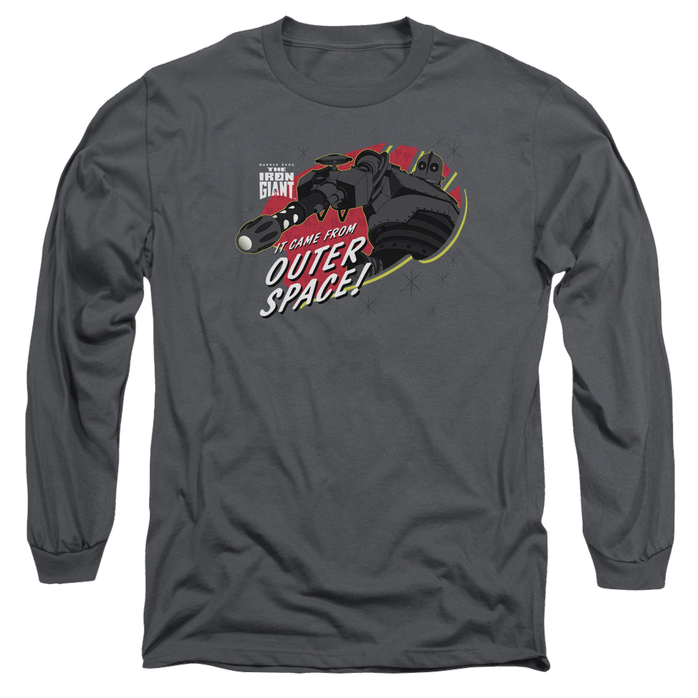 Iron Giant, The Outer Space - Men's Long Sleeve T-Shirt Men's Long Sleeve T-Shirt The Iron Giant