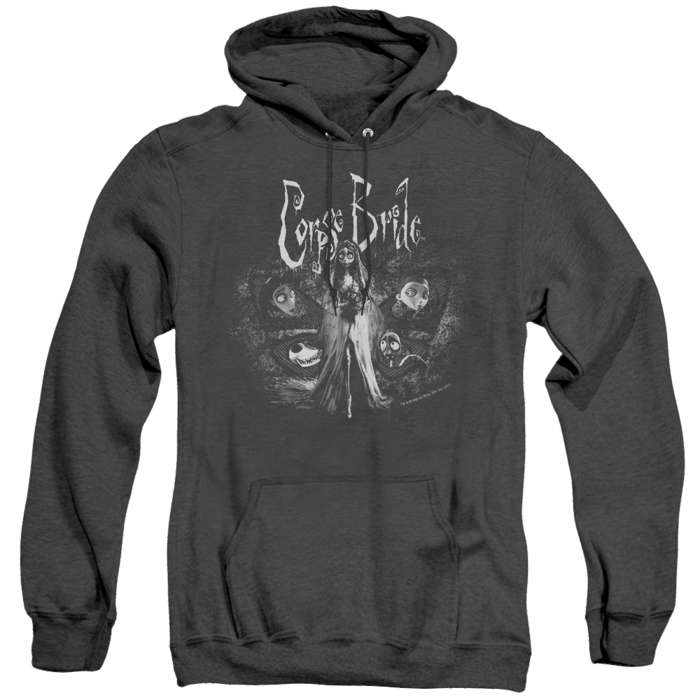 Corpse Bride Bride To Be - Heather Pullover Hoodie Heather Pullover Hoodie Corpse Bride