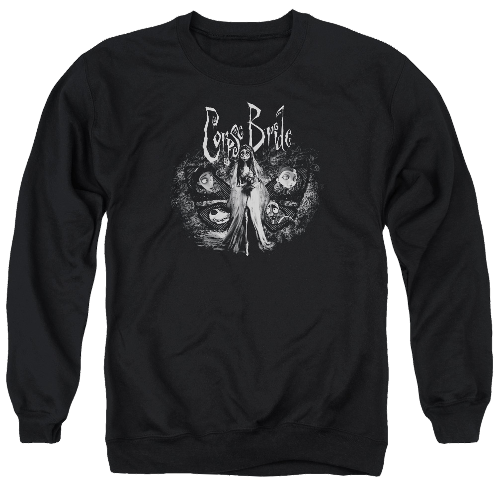 Corpse Bride Bride To Be - Men's Crewneck Sweatshirt Men's Crewneck Sweatshirt Corpse Bride