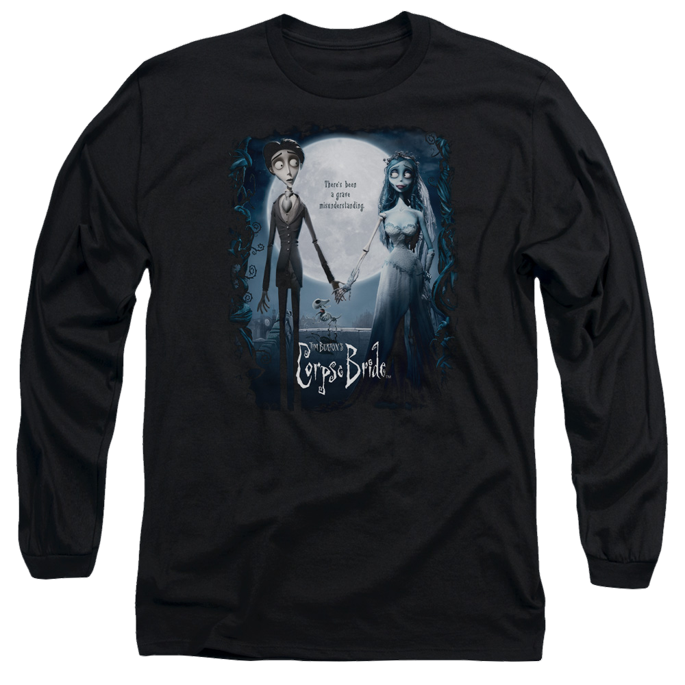 Corpse Bride Poster - Men's Long Sleeve T-Shirt Men's Long Sleeve T-Shirt Corpse Bride