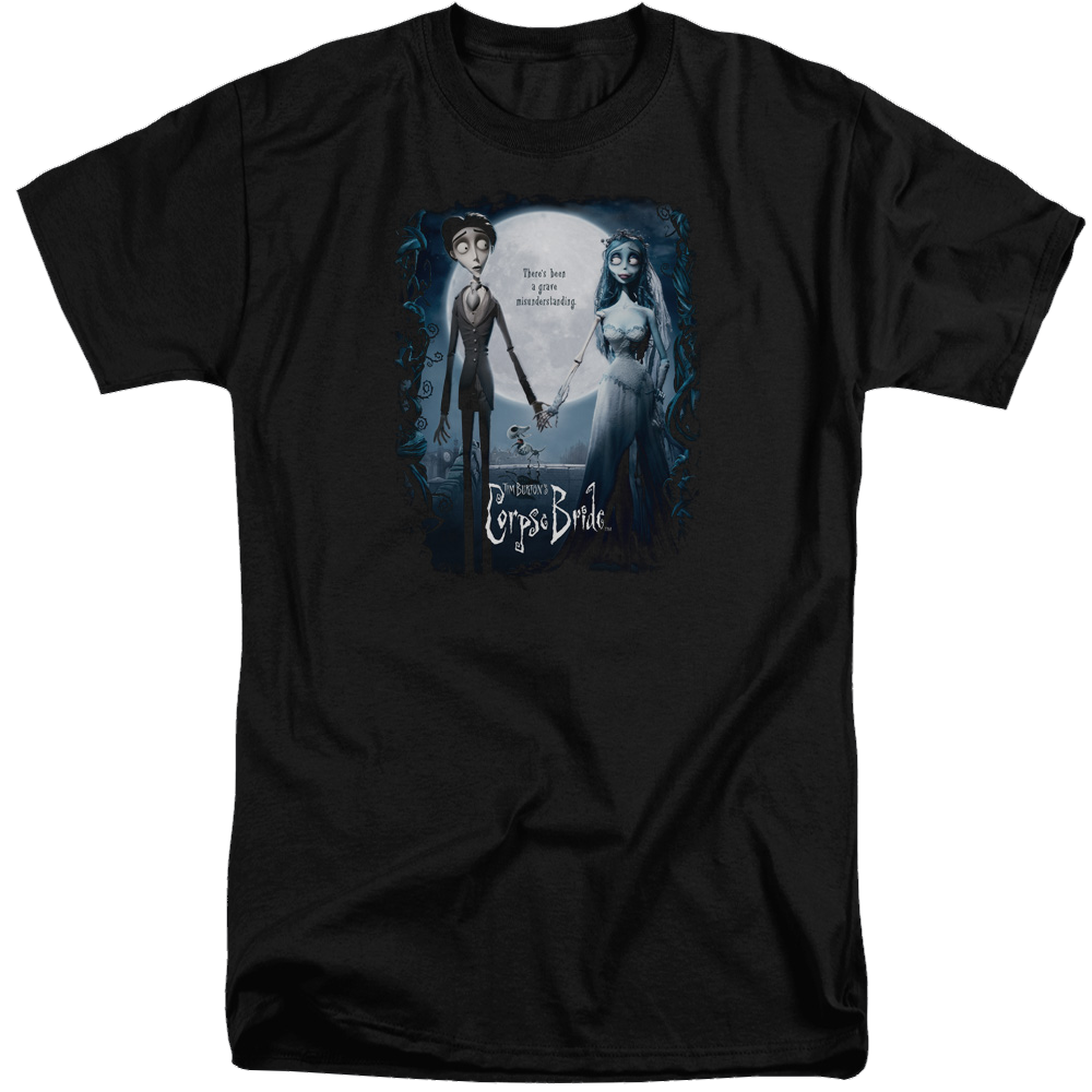Corpse Bride Poster - Men's Tall Fit T-Shirt Men's Tall Fit T-Shirt Corpse Bride