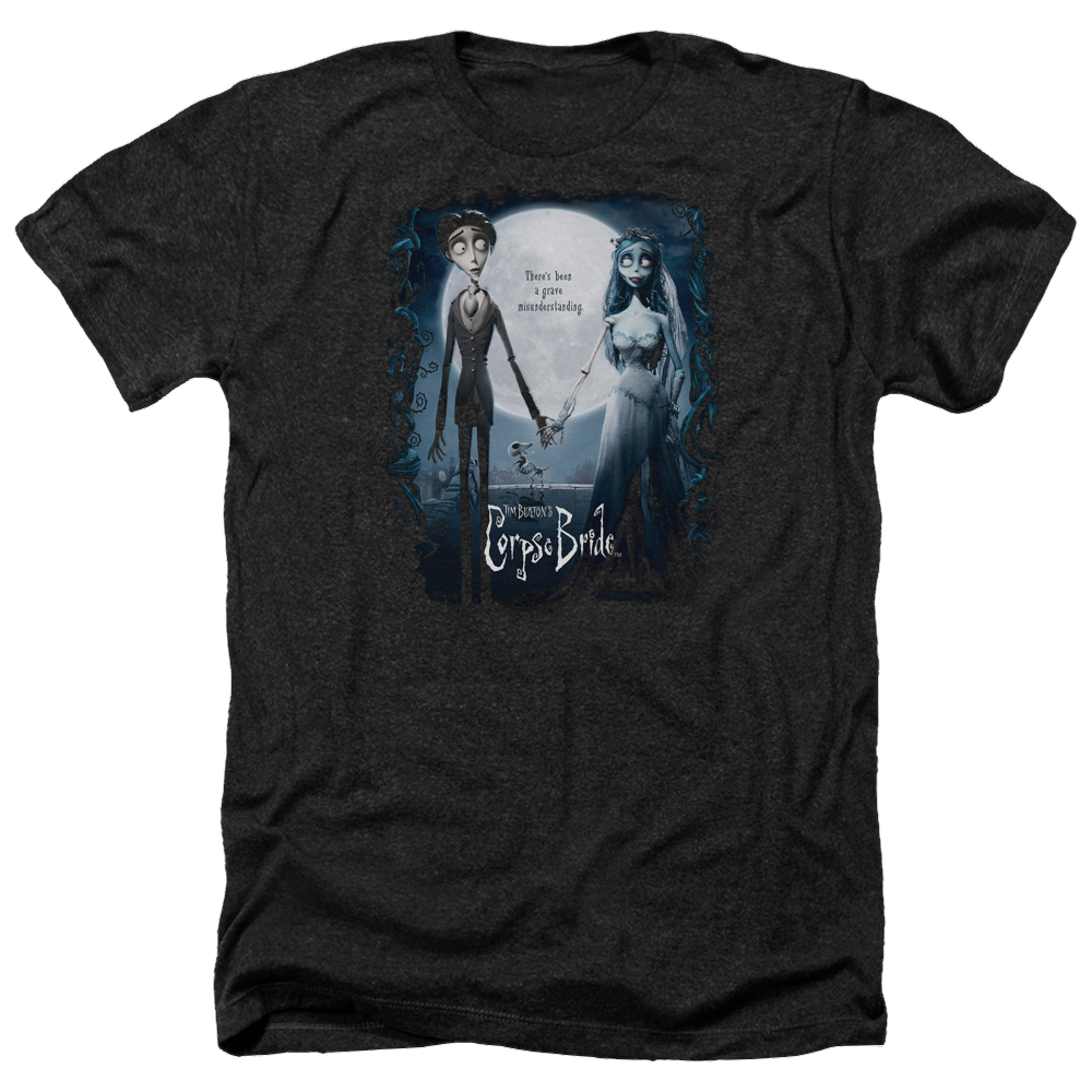 Corpse Bride Poster - Men's Heather T-Shirt Men's Heather T-Shirt Corpse Bride