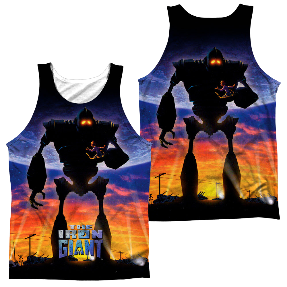 Iron Giant, The Giant Poster - Men's All Over Print Tank Top Men's All Over Print Tank The Iron Giant