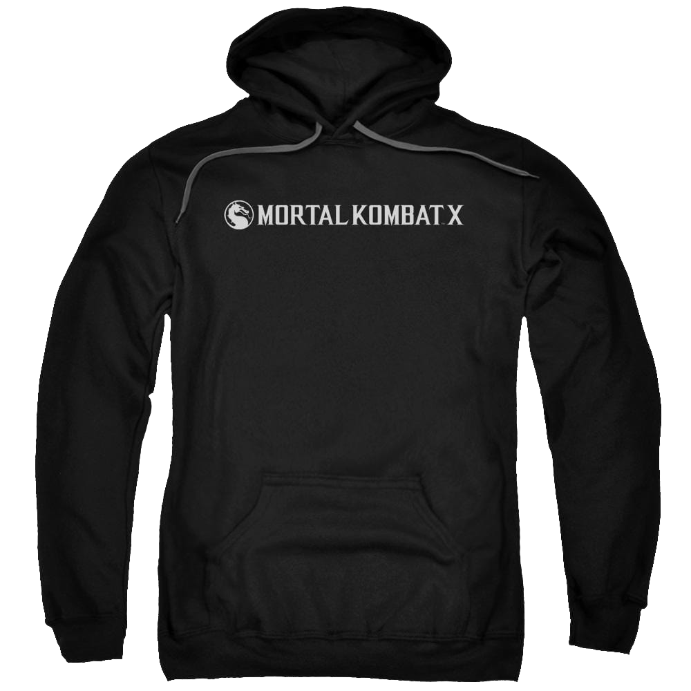 Mortal Kombat Horizontal Logo Pullover Hoodie Pullover Hoodie Mortal Kombat
