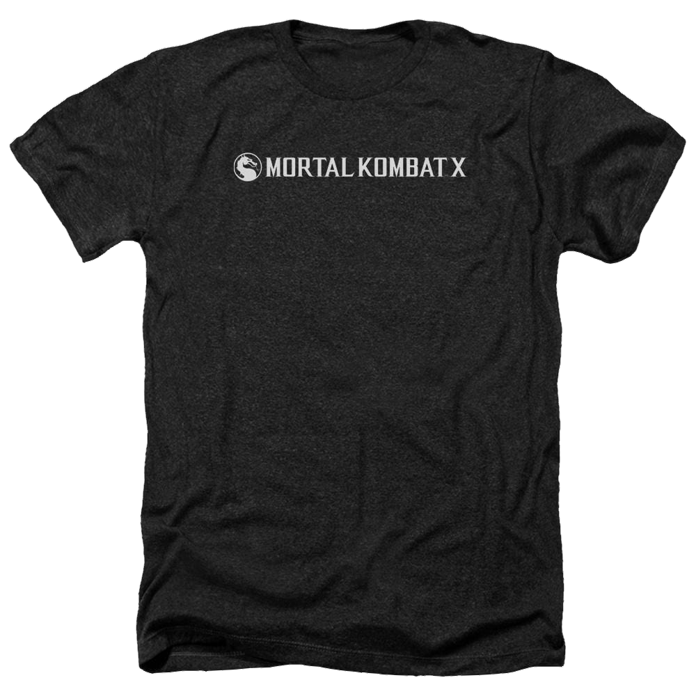 Mortal Kombat Horizontal Logo Men's Heather T-Shirt Men's Heather T-Shirt Mortal Kombat