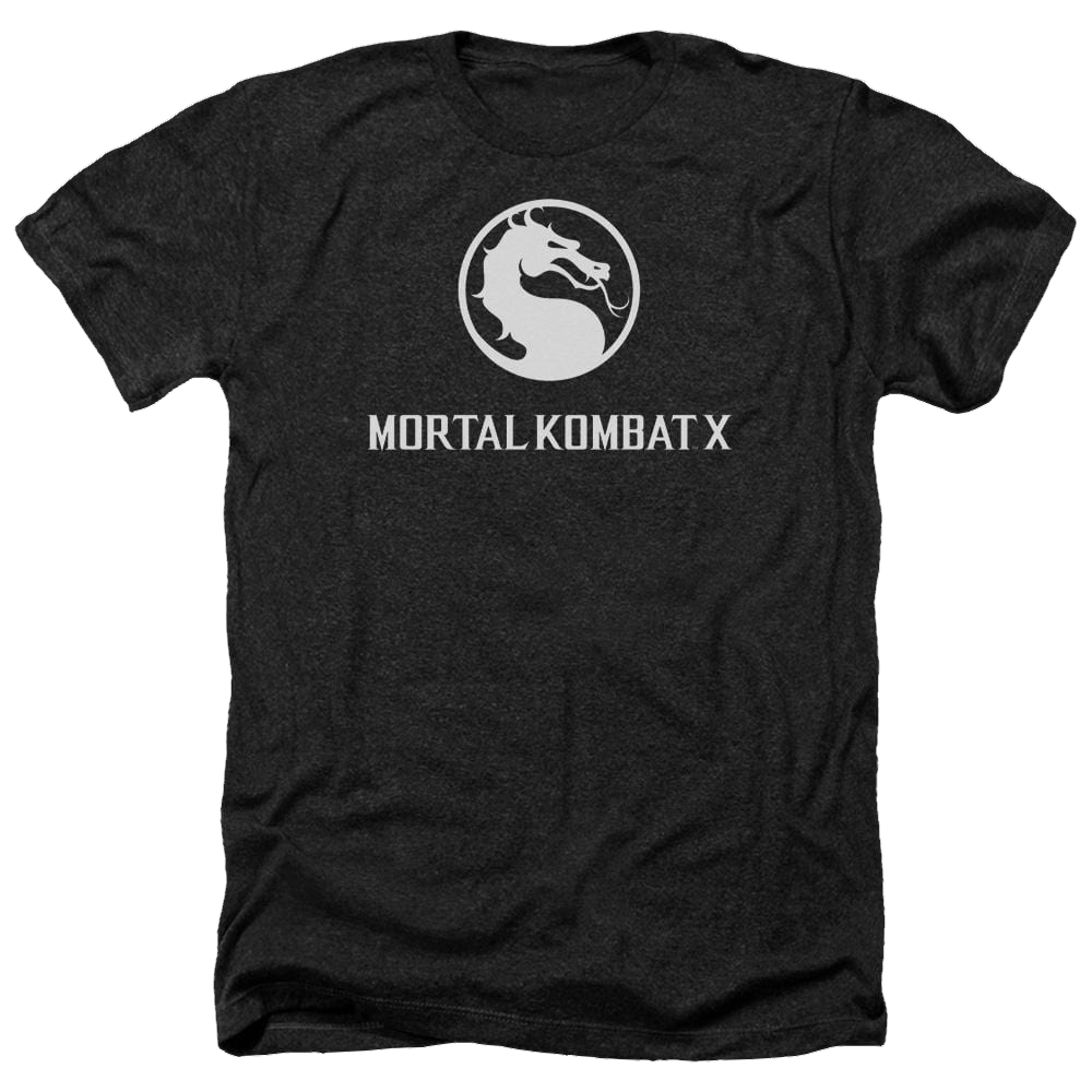 Mortal Kombat Dragon Logo Men's Heather T-Shirt Men's Heather T-Shirt Mortal Kombat