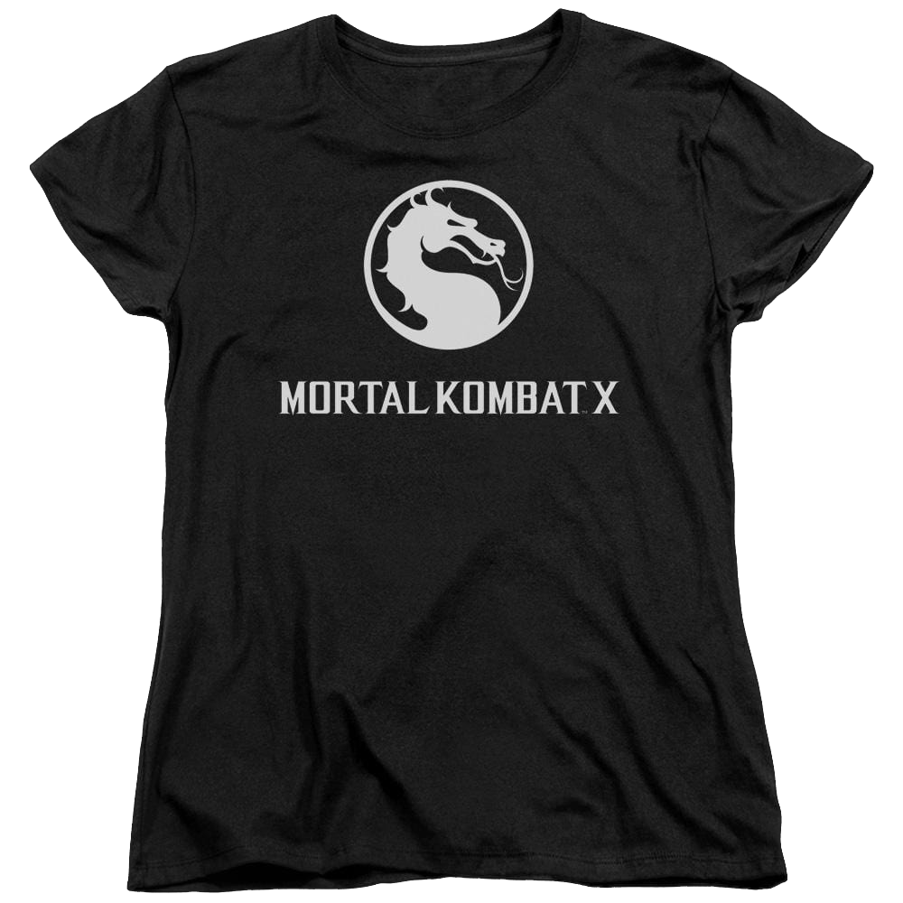 Mortal Kombat Dragon Logo Women's T-Shirt Women's T-Shirt Mortal Kombat