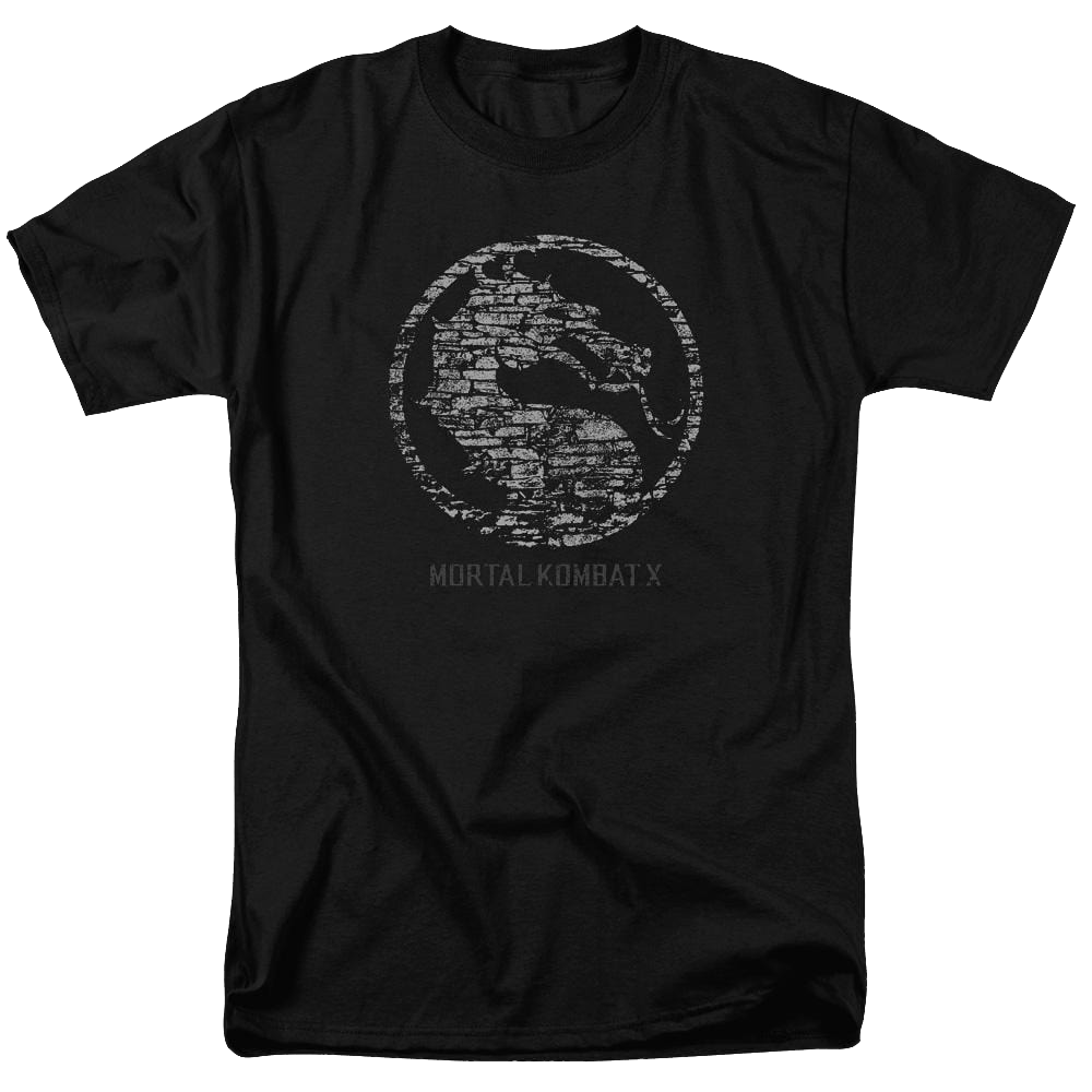 Mortal Kombat Stone Seal Men's Regular Fit T-Shirt Men's Regular Fit T-Shirt Mortal Kombat