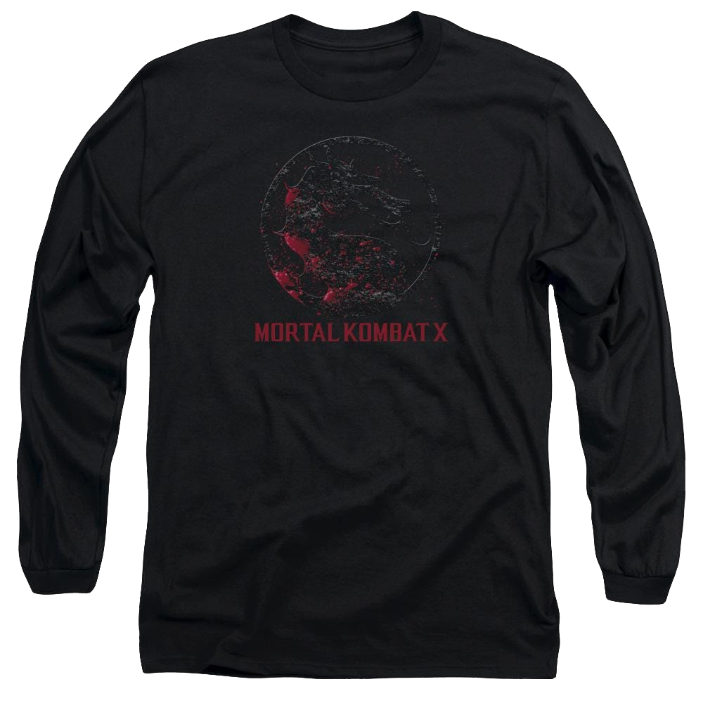 Mortal Kombat Bloody Seal Men's Long Sleeve T-Shirt Men's Long Sleeve T-Shirt Mortal Kombat