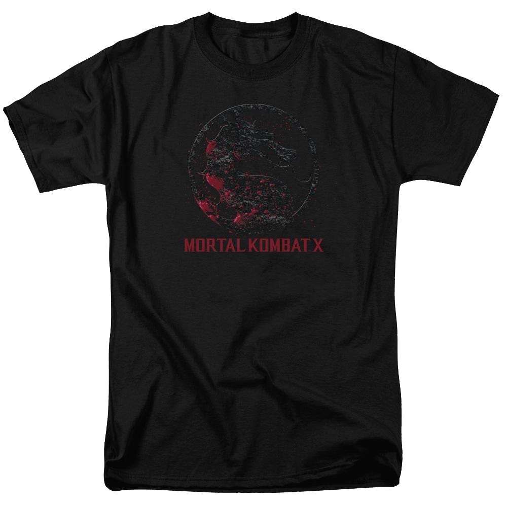 Mortal Kombat Bloody Seal Men's Regular Fit T-Shirt Men's Regular Fit T-Shirt Mortal Kombat