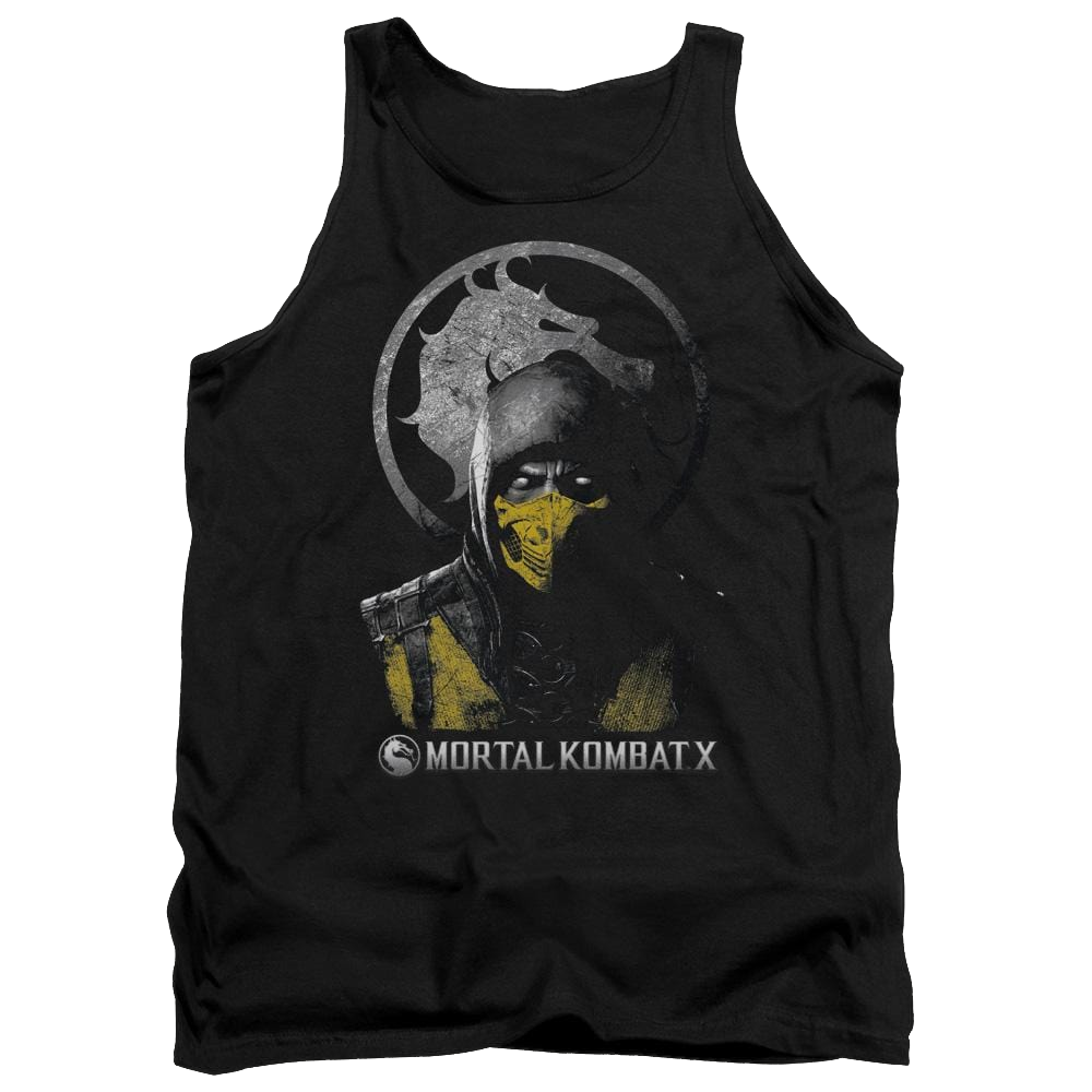 Mortal Kombat Scorpion Bust Men's Tank Men's Tank Mortal Kombat