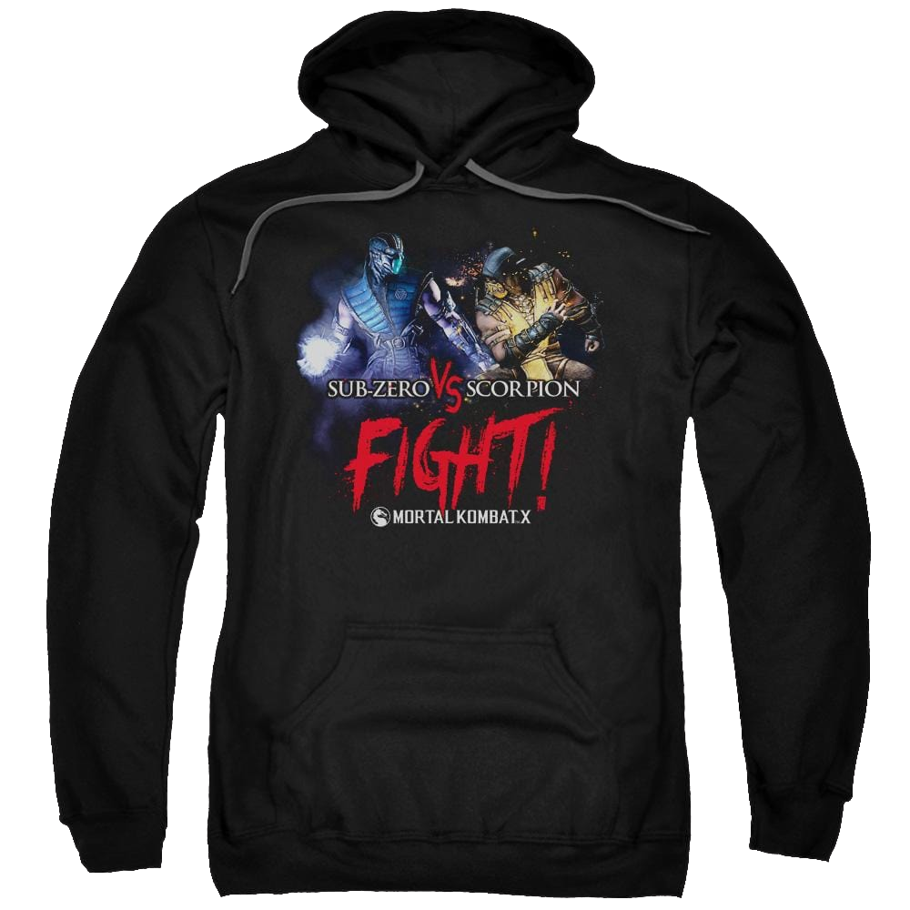 Mortal Kombat Fight Pullover Hoodie Pullover Hoodie Mortal Kombat