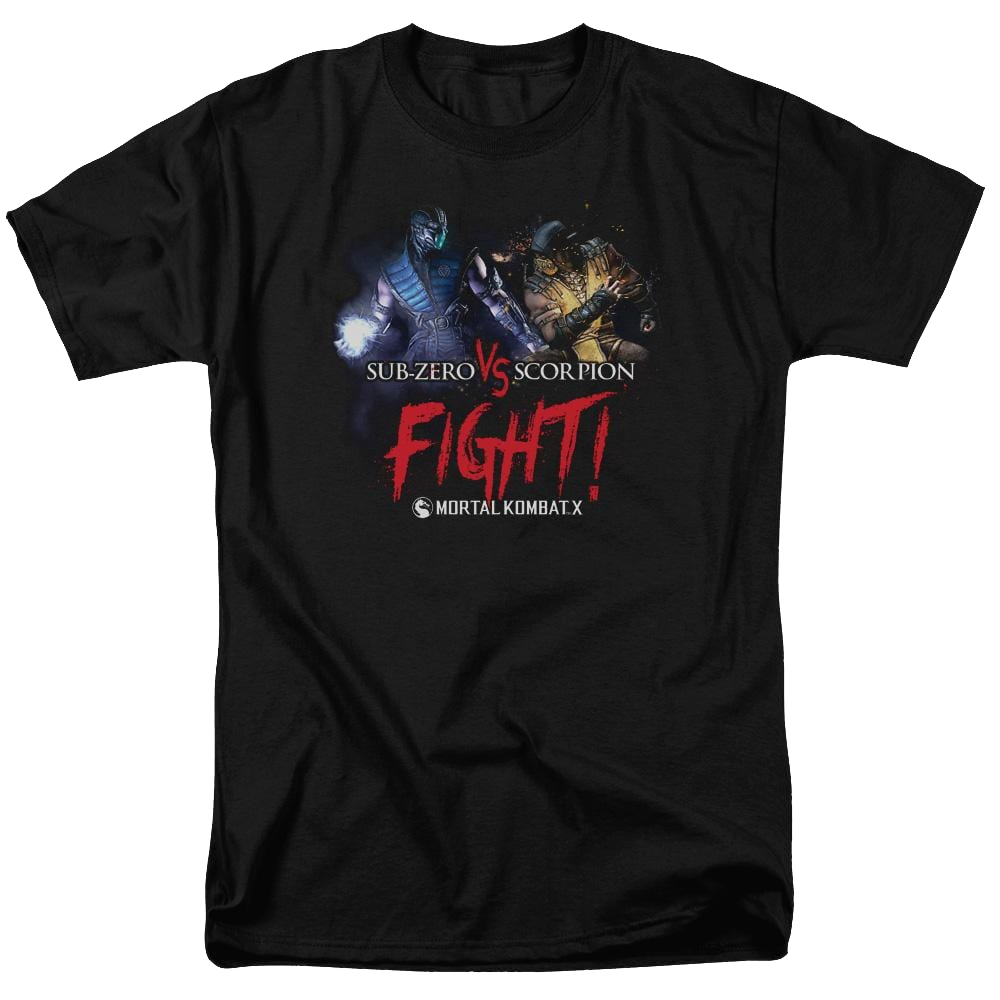 Mortal Kombat Fight Men's Regular Fit T-Shirt Men's Regular Fit T-Shirt Mortal Kombat
