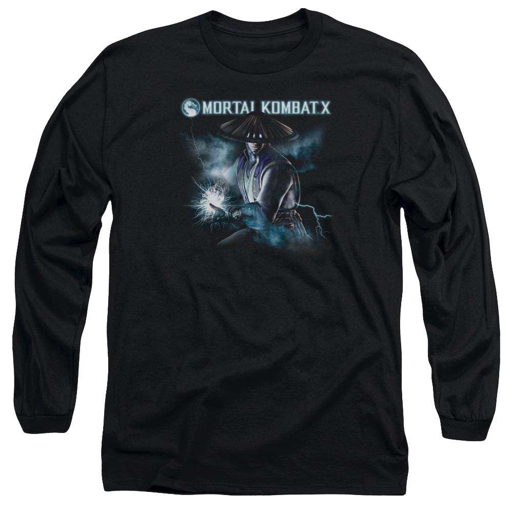 Mortal Kombat Raiden Men's Long Sleeve T-Shirt Men's Long Sleeve T-Shirt Mortal Kombat