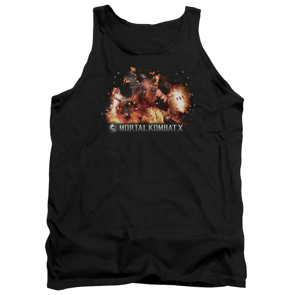 Mortal Kombat Scorpio Flames Men's Tank Men's Tank Mortal Kombat