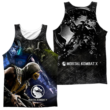 Mortal Kombat Three Of A Kind men's all-over print tank
