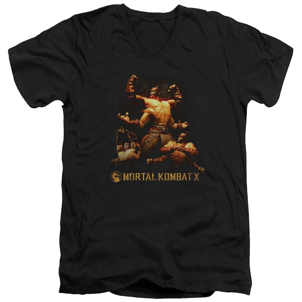 Mortal Kombat Goro Men's V-Neck T-Shirt Men's V-Neck T-Shirt Mortal Kombat