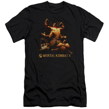 Mortal Kombat Goro Men's Premium Slim Fit T-Shirt Men's Premium Slim Fit T-Shirt Mortal Kombat