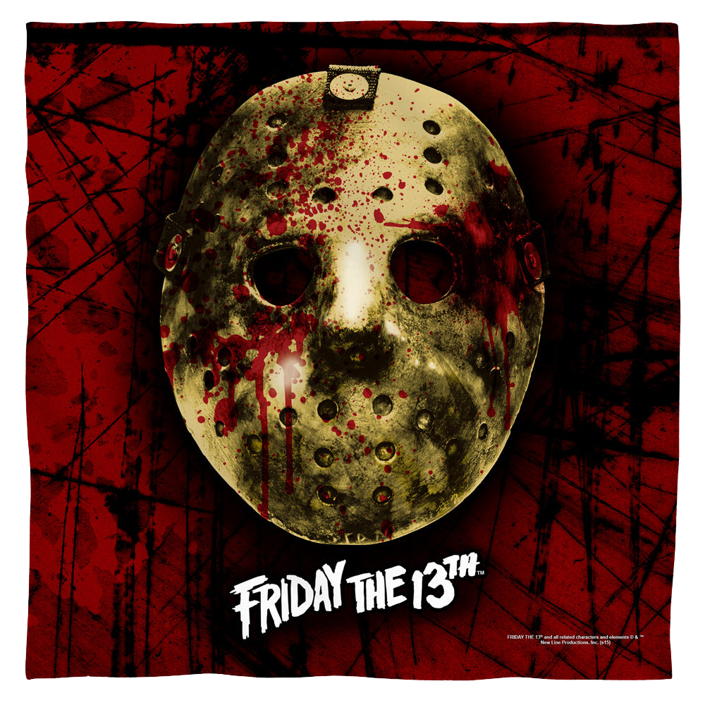 Friday the 13th Bloody Mask - Bandana Bandanas Friday The 13th