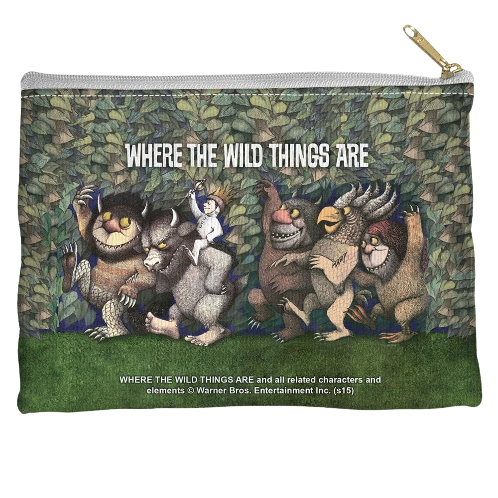 Where The Wild Things Are Wild Rumpus Dance - Straight Bottom Accessory Pouch Straight Bottom Accessory Pouches Where The Wild Things Are