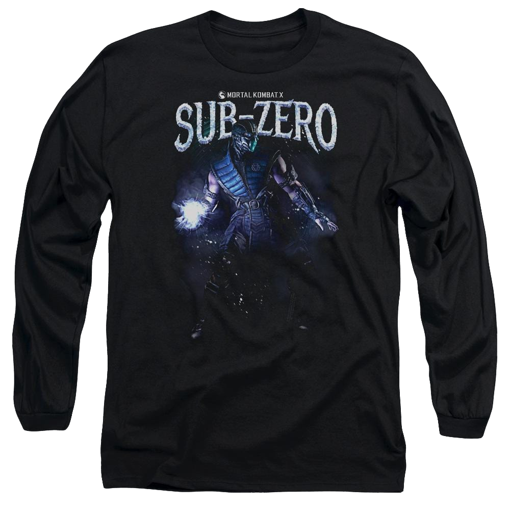 Mortal Kombat Sub-zero Men's Long Sleeve T-Shirt Men's Long Sleeve T-Shirt Mortal Kombat