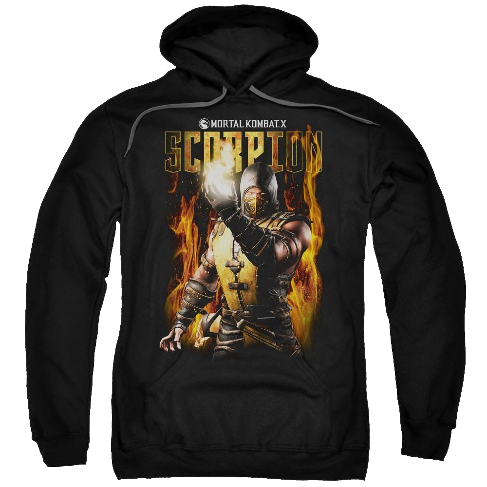 Mortal Kombat Scorpion Pullover Hoodie Sons Of Gotham 4555