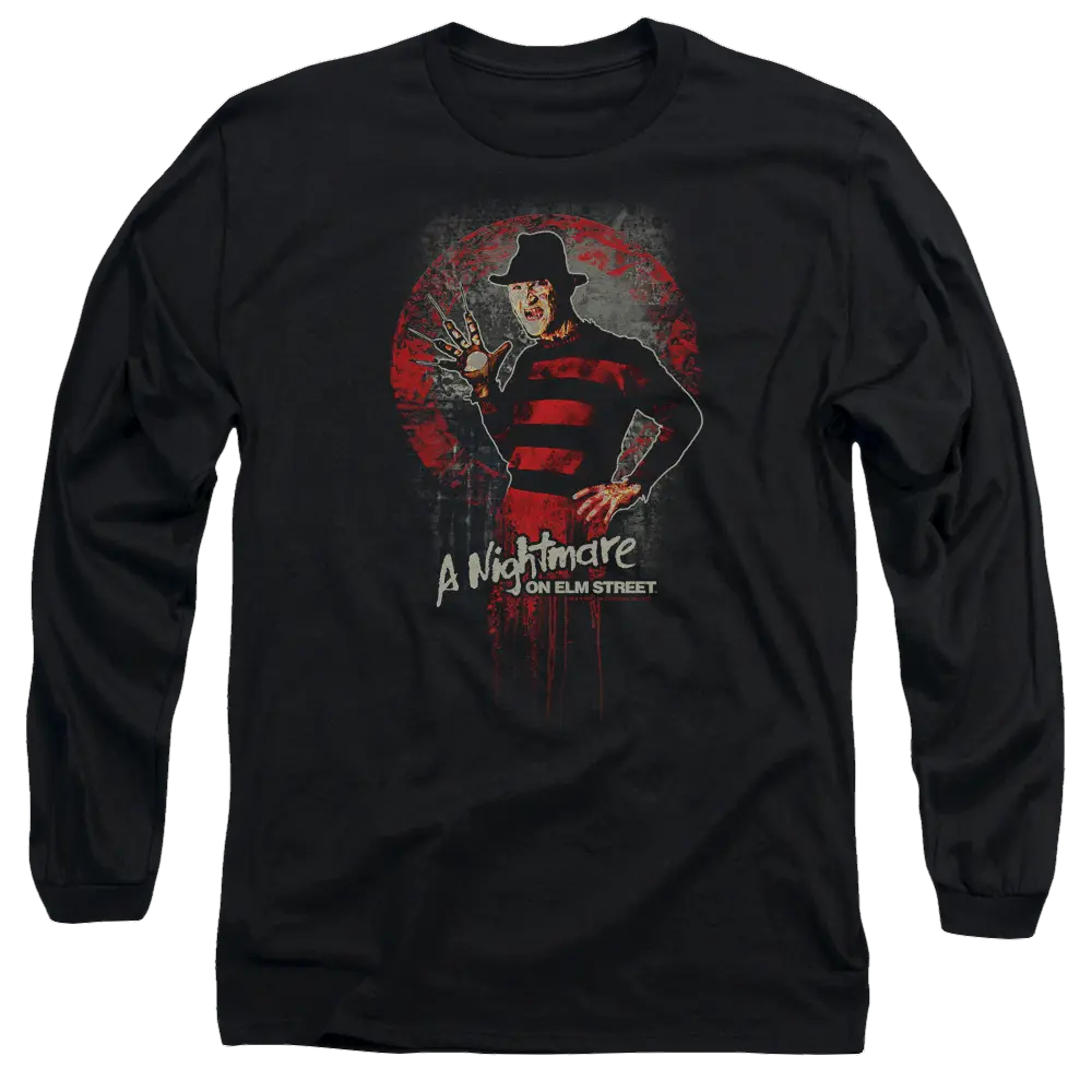A Nightmare on Elm Street This Is God - Men's Long Sleeve T-Shirt A Nightmare on Elm Street
