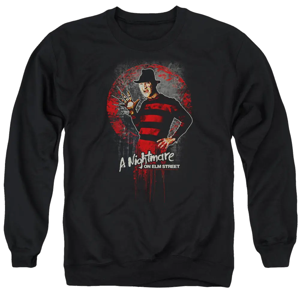 A Nightmare on Elm Street This Is God - Men's Crewneck Sweatshirt A Nightmare on Elm Street