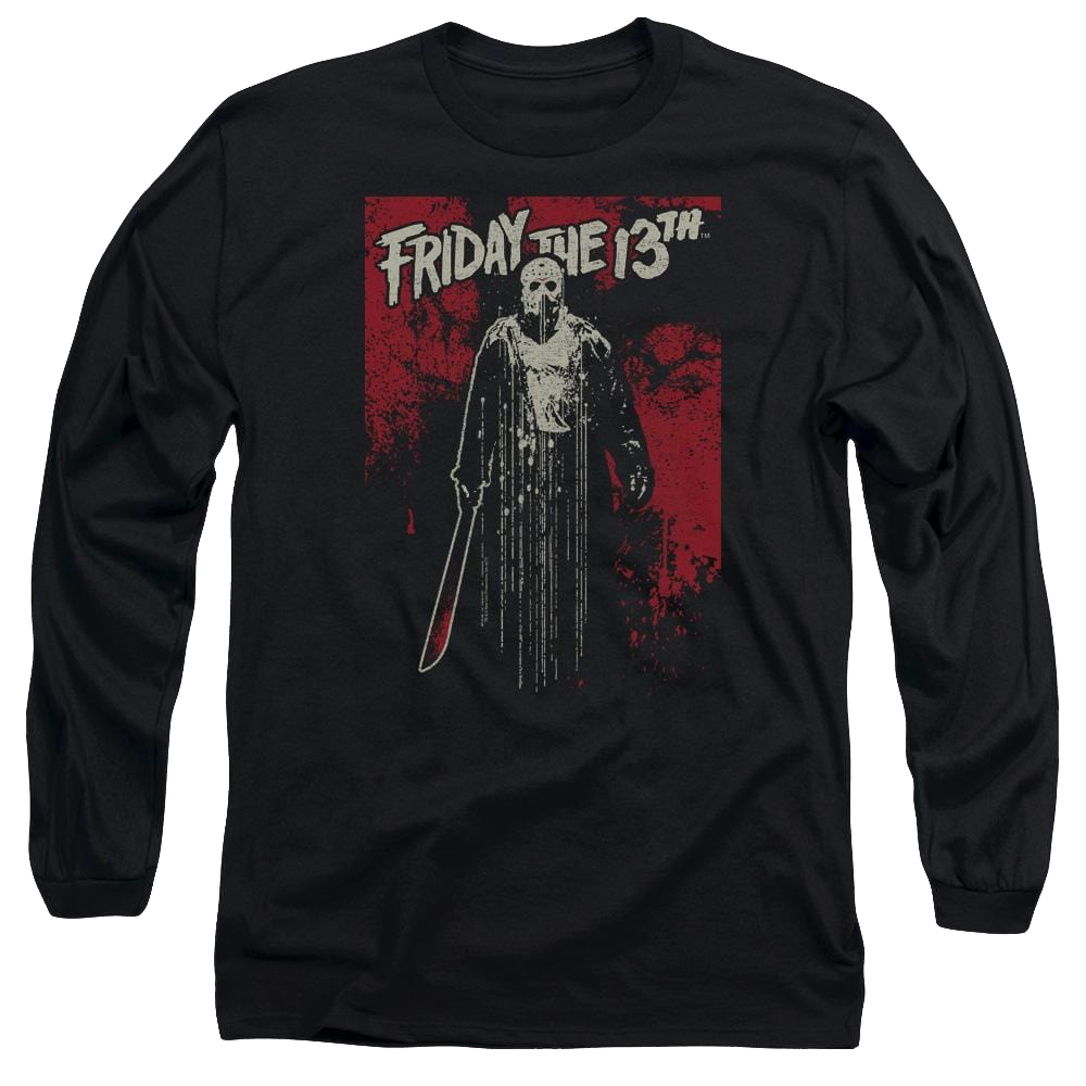 Friday The 13th Drip - Men's Long Sleeve T-Shirt Men's Long Sleeve T-Shirt Friday The 13th