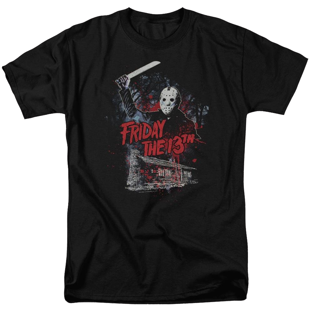 Friday The 13th Cabin - Men's Regular Fit T-Shirt Men's Regular Fit T-Shirt Friday The 13th