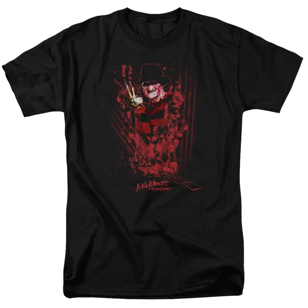 A Nightmare on Elm Street One Two Freddys Coming For You - Men's Regular Fit T-Shirt A Nightmare on Elm Street