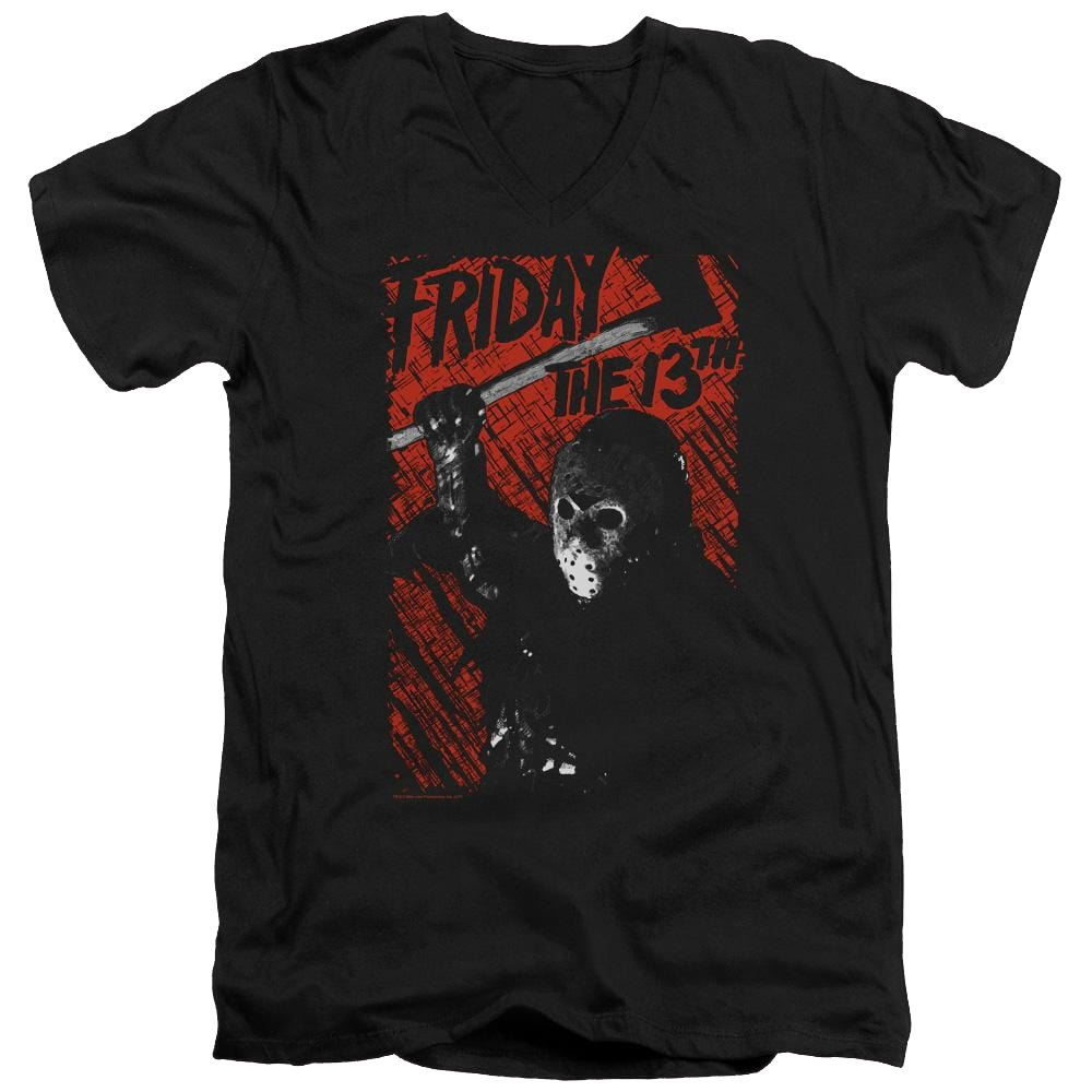 Friday The 13th Jason Lives - Men's V-Neck T-Shirt Men's V-Neck T-Shirt Friday The 13th