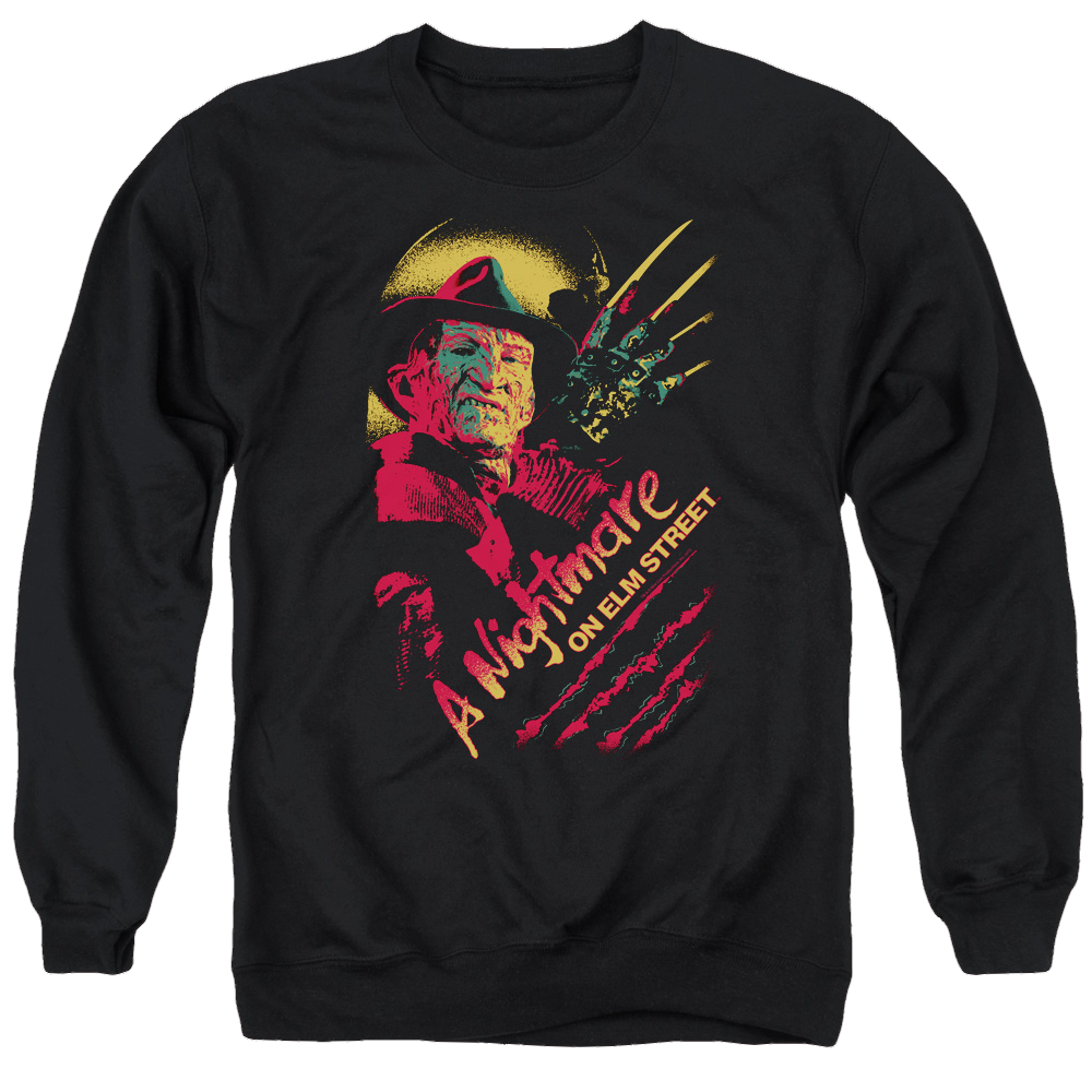 A Nightmare on Elm Street Freddy Claws - Men's Crewneck Sweatshirt Men's Crewneck Sweatshirt A Nightmare on Elm Street