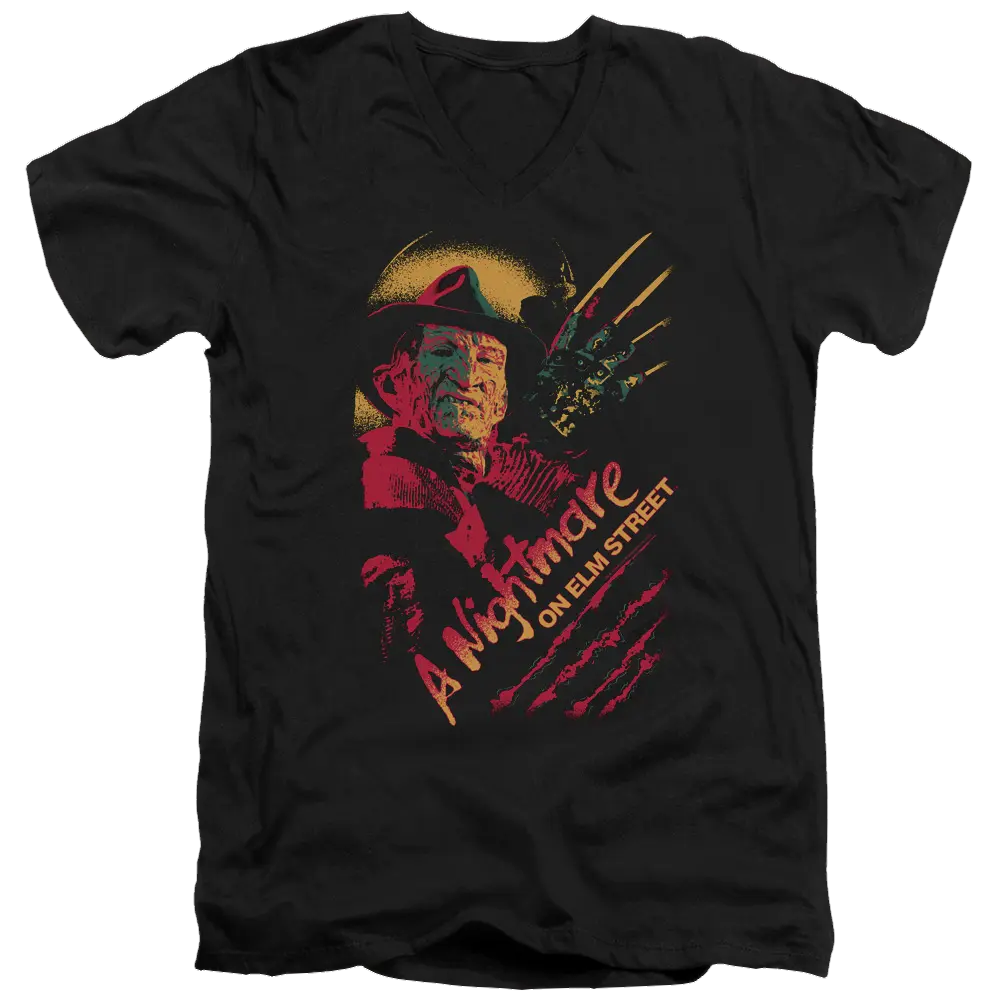 A Nightmare on Elm Street Freddy Claws - Men's V-Neck T-Shirt A Nightmare on Elm Street