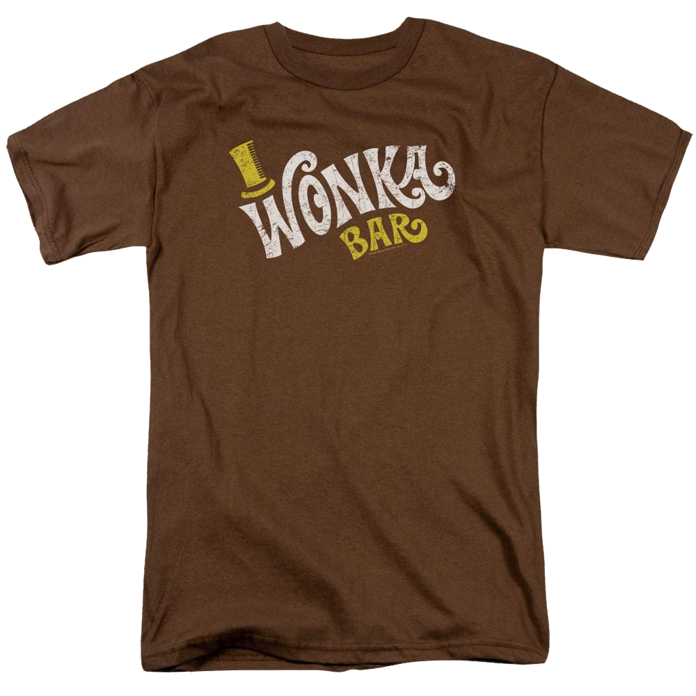Willy Wonka And The Chocolate Factory Wonka Logo - Men's Regular Fit T-Shirt Men's Regular Fit T-Shirt Willy Wonka and the Chocolate Factory