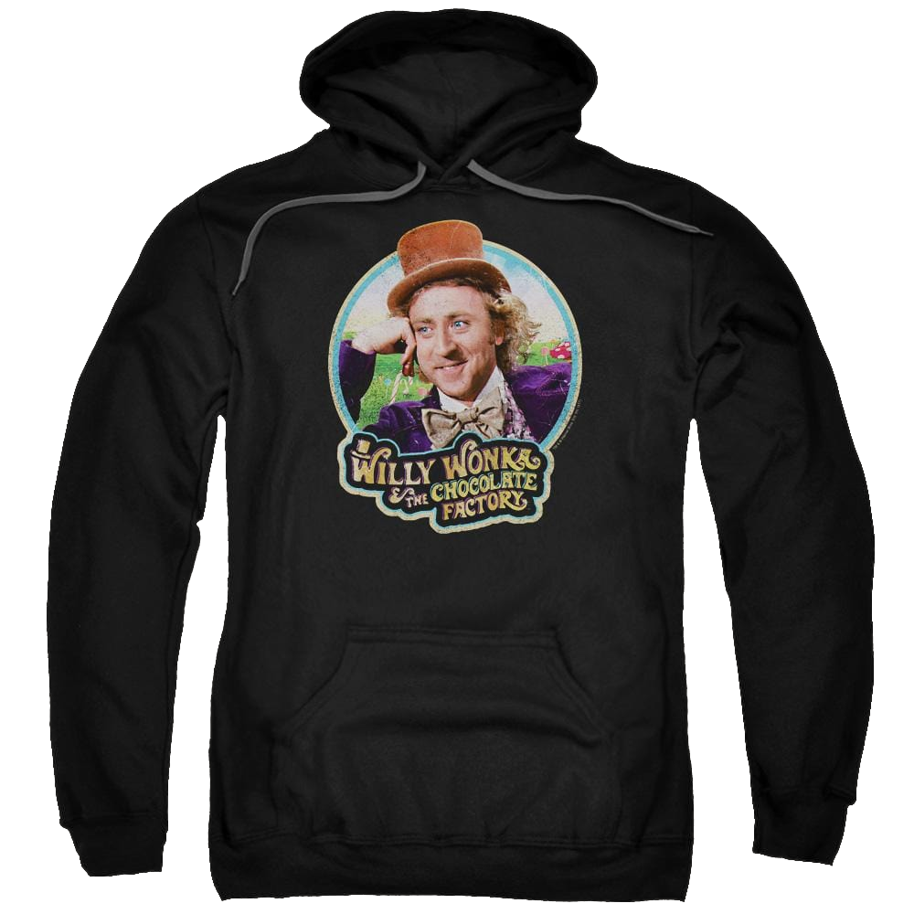 Willy Wonka & the Chocolate Factory Its Scrumdiddlyumptious Pullover Hoodie Pullover Hoodie Willy Wonka and the Chocolate Factory