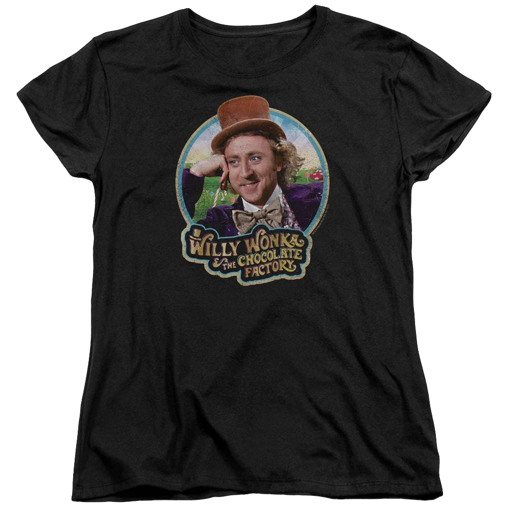 Willy Wonka & the Chocolate Factory Its Scrumdiddlyumptious Women's T-Shirt Women's T-Shirt Willy Wonka and the Chocolate Factory