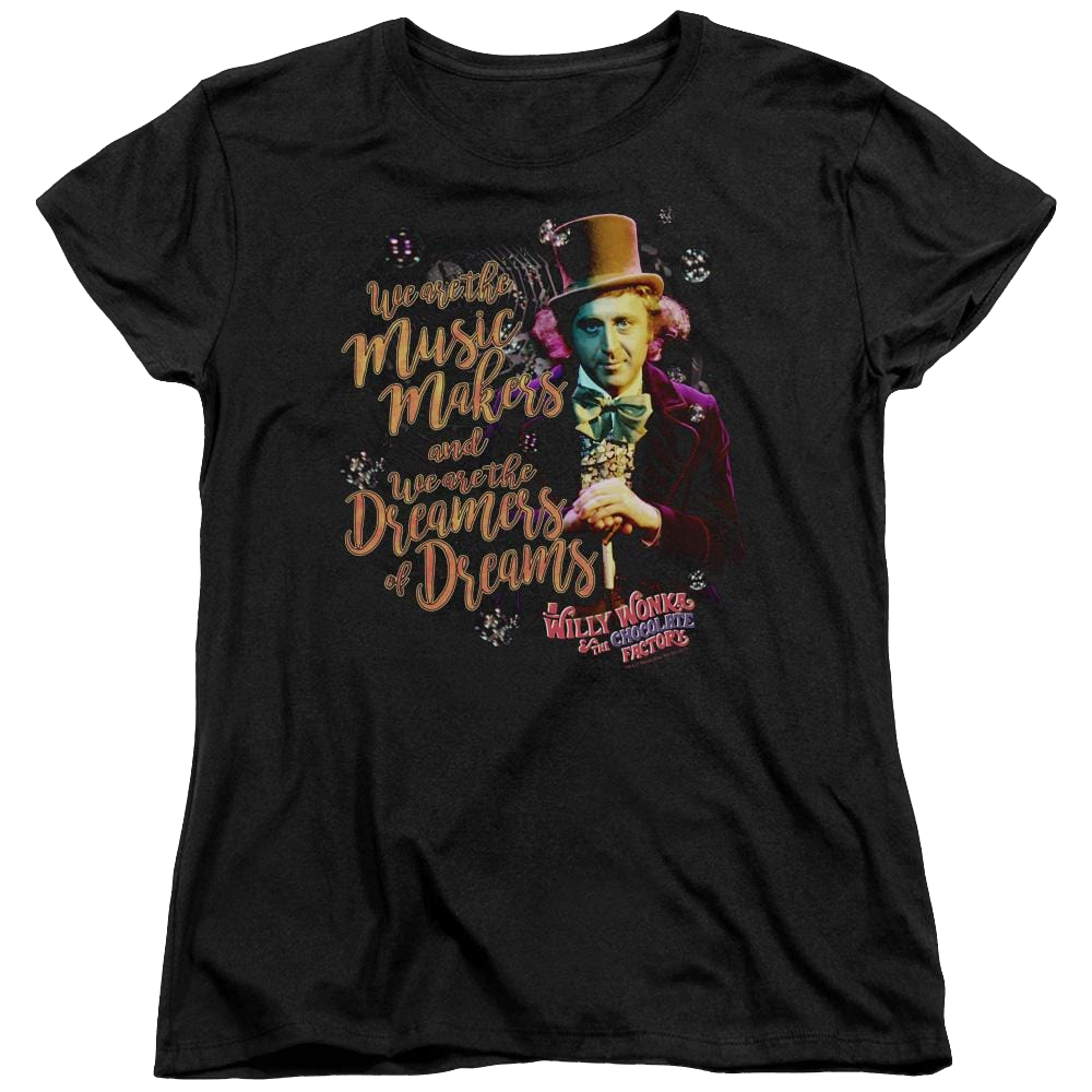 Willy Wonka & the Chocolate Factory Music Makers Women's T-Shirt Women's T-Shirt Willy Wonka and the Chocolate Factory