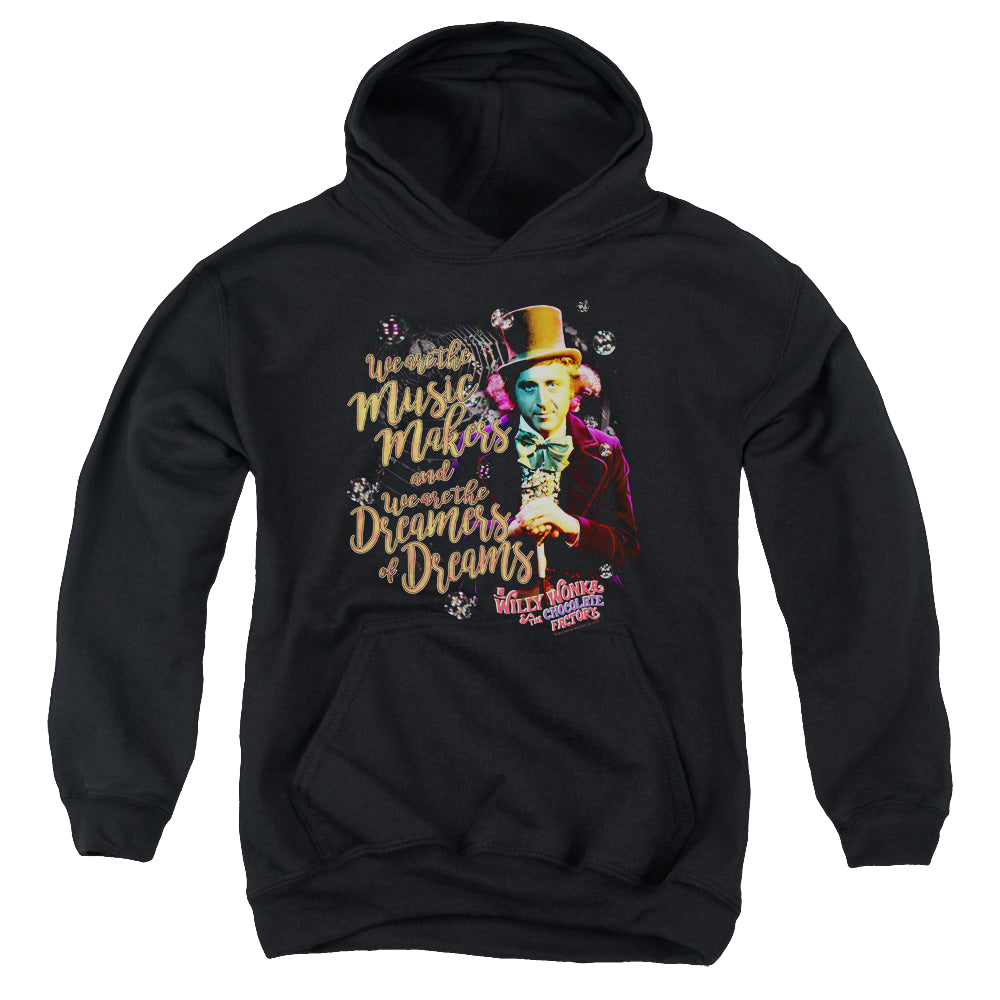 Willy Wonka and the Chocolate Factory Music Makers - Youth Hoodie Youth Hoodie (Ages 8-12) Willy Wonka and the Chocolate Factory