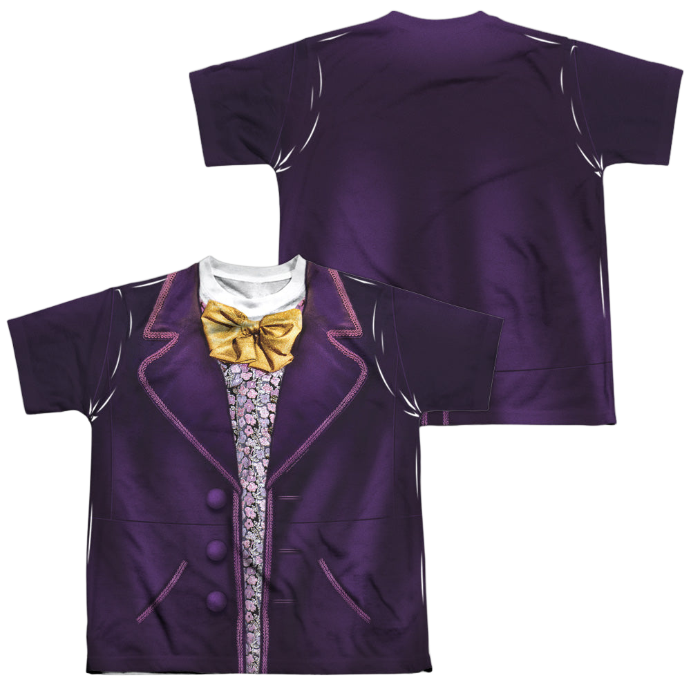 Willy Wonka and the Chocolate Factory Wonka (F/B) - Youth All-Over Print Shirt Youth All-Over Print T-Shirt (Ages 8-12) Willy Wonka and the Chocolate Factory