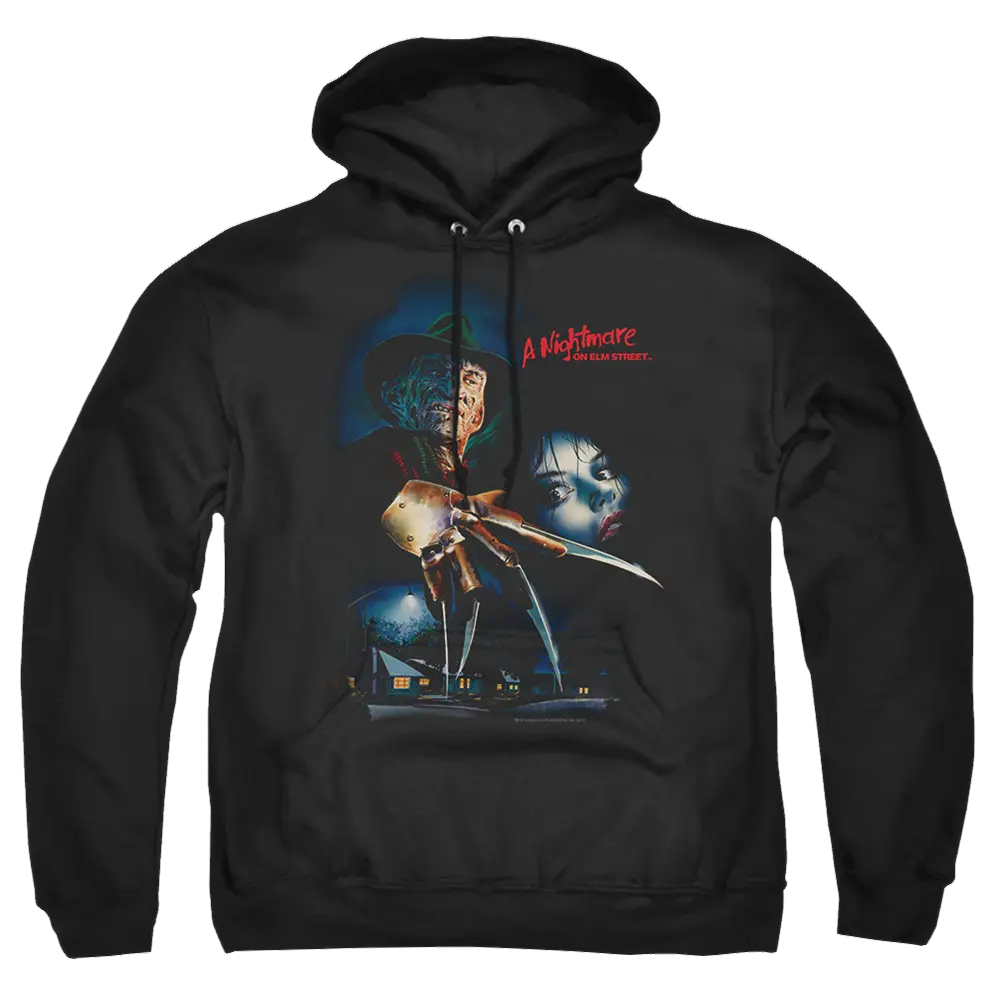 A Nightmare on Elm Street Elm Street Poster - Pullover Hoodie A Nightmare on Elm Street