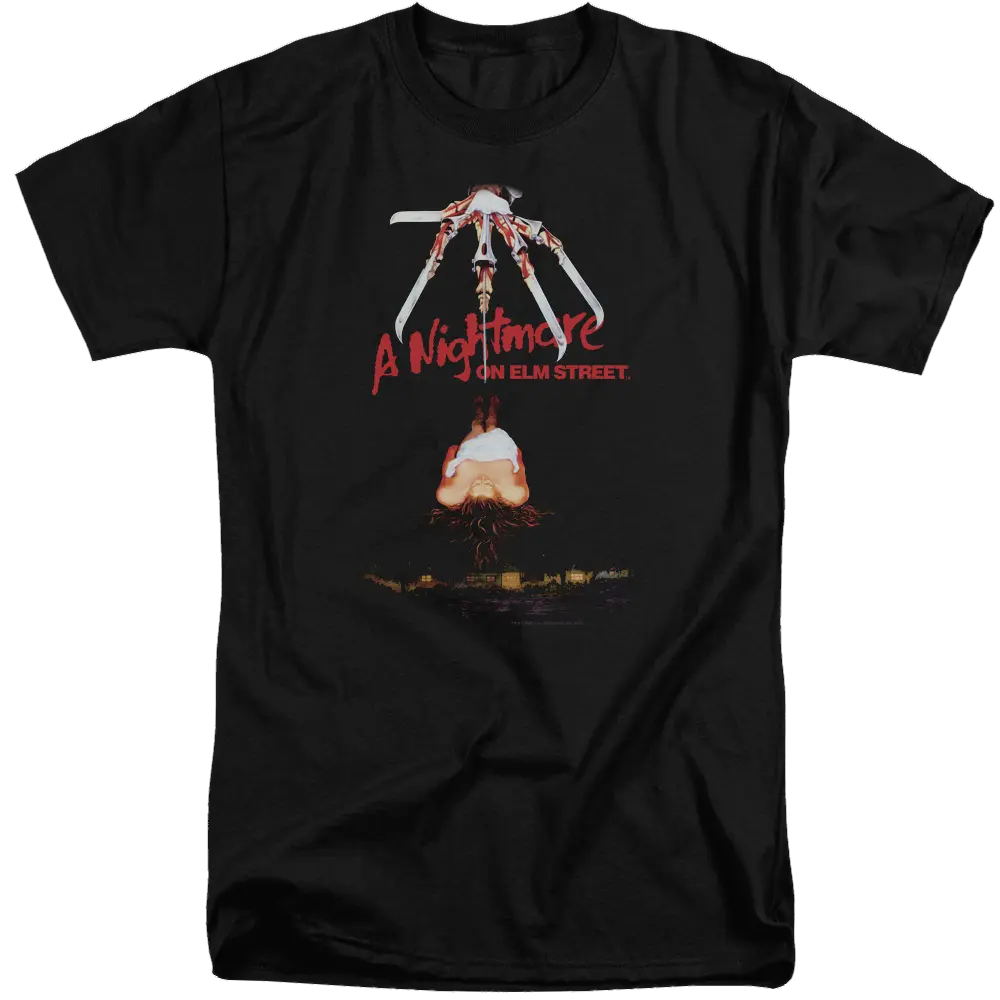 A Nightmare on Elm Street Alternate Poster - Men's Tall Fit T-Shirt A Nightmare on Elm Street