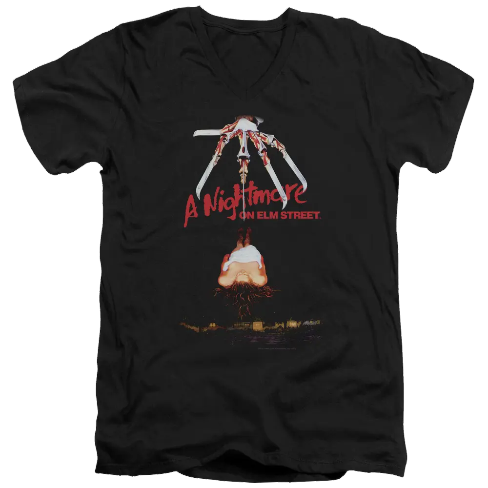 A Nightmare on Elm Street Alternate Poster - Men's V-Neck T-Shirt A Nightmare on Elm Street
