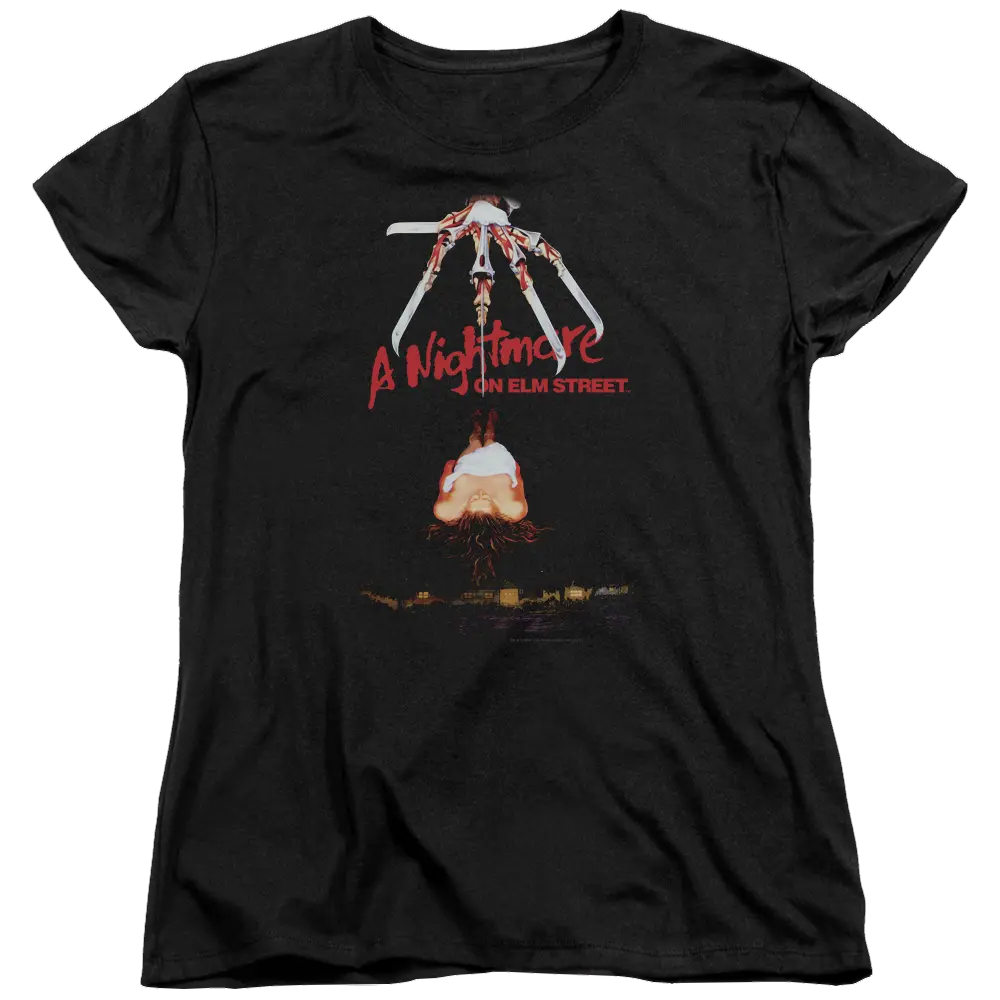 A Nightmare on Elm Street Alternate Poster - Women's T-Shirt A Nightmare on Elm Street
