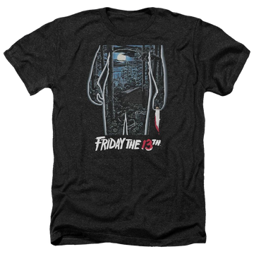 Friday The 13th 13th Poster - Men's Heather T-Shirt Men's Heather T-Shirt Friday The 13th