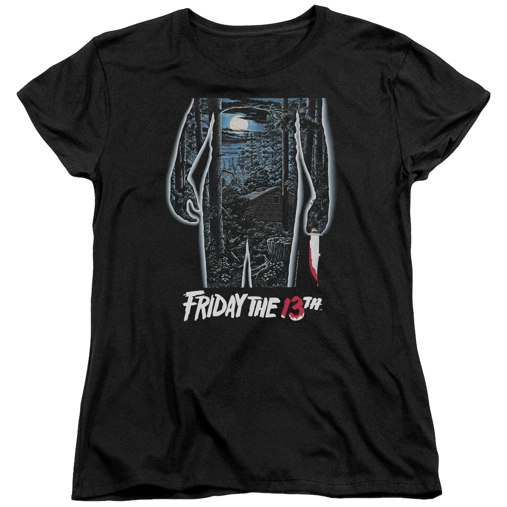 Friday The 13th 13th Poster - Women's T-Shirt Women's T-Shirt Friday The 13th