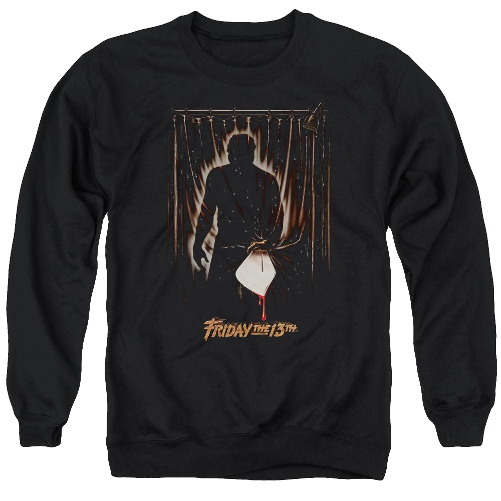 Friday The 13th Part 3 Poster - Men's Crewneck Sweatshirt Men's Crewneck Sweatshirt Friday The 13th