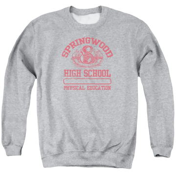 A Nightmare on Elm Street Springwood High - Men's Crewneck Sweatshirt A Nightmare on Elm Street