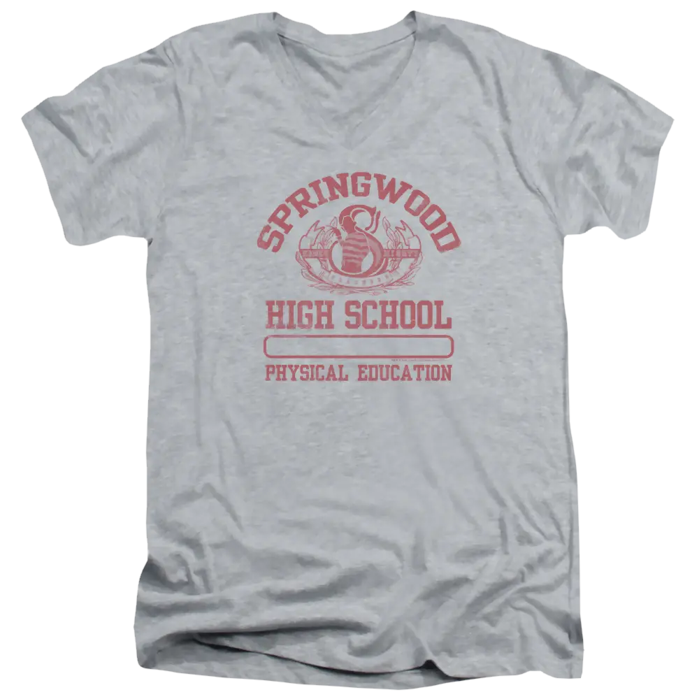 A Nightmare on Elm Street Springwood High - Men's V-Neck T-Shirt A Nightmare on Elm Street