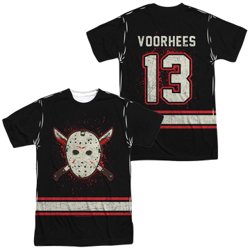 Friday The 13th Voorhees Jersey - Men's All-Over Print T-Shirt Men's All-Over Print T-Shirt Friday The 13th